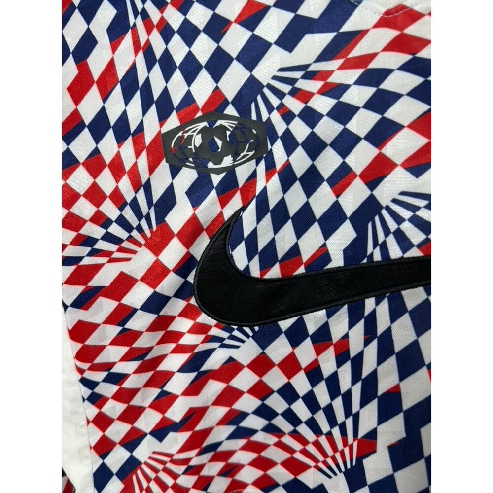 Nike Red White and Blue Long Sleeve Soccer Crop Top Size XS - Picture 3 of 8